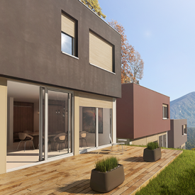 Rolladen, Raffstore, Refleksol sowie Terrassen-Markisen und Wintergarten-Markisen.