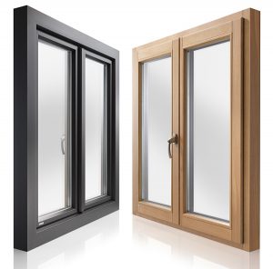 Holz-Alu-Fenster-Innen und Außen